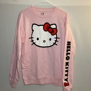 ⚓️Hello kitty by Sanrio pink sweatshirt women